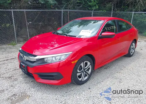 2018 Honda Civic Lx from USA, damaged, VIN 2HGFC2F5XJH539935